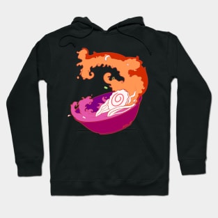 Pride Noodles - Lesbian Hoodie